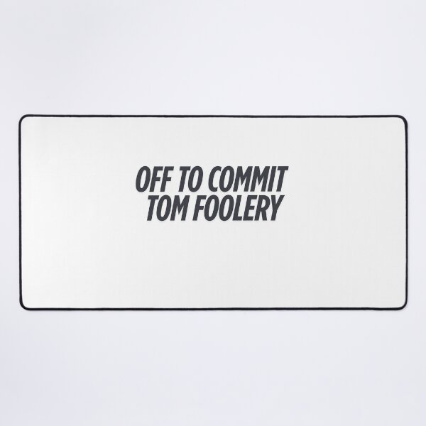 Item preview, Off To Commit Tom Foolery  designed and sold by CharmStudio.