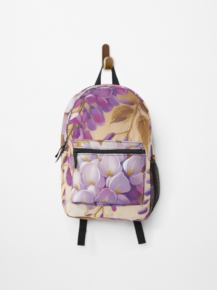Thumbnail 1 of 3, Backpack, Wisteria designed and sold by GraphicsClub.