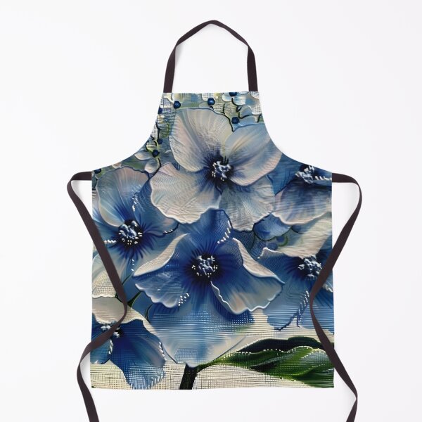 Item preview, Vintage Blue Toile Floral Pattern – Classic Botanical Art designed and sold by jennifer-sue.