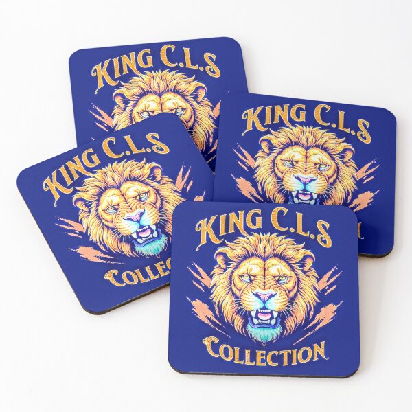 Item preview, King C.L.S Lion's Roar | Royal Blue | Orange | Yellow  designed and sold by Kingcls.
