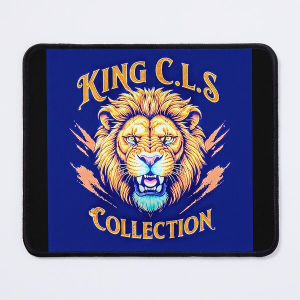 Item preview, King C.L.S Lion's Roar | Royal Blue | Orange | Yellow  designed and sold by Kingcls.