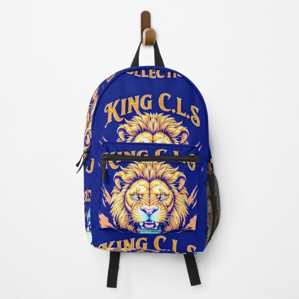Item preview, King C.L.S Lion's Roar | Royal Blue | Orange | Yellow  designed and sold by Kingcls.