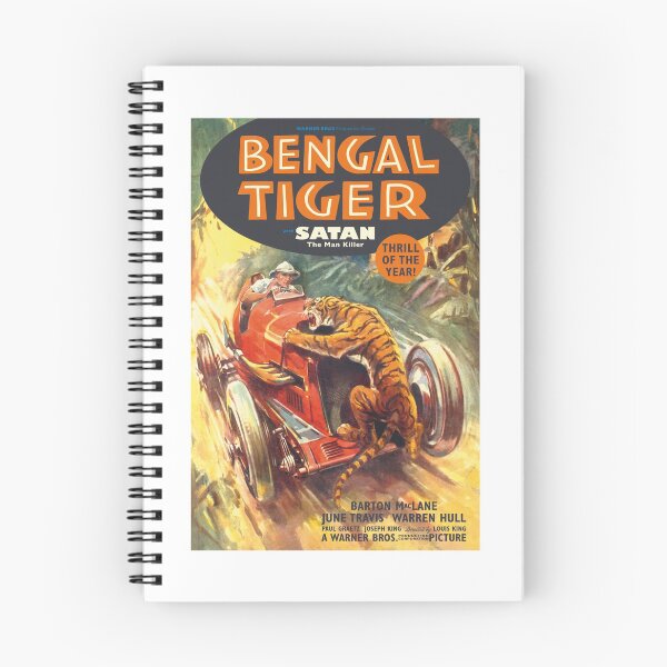 Item preview, Bengal Tiger Film Poster designed and sold by TIGERRIFIC.