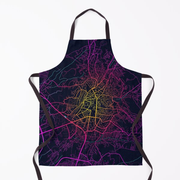 Item preview, Pristina City Map of Kosovo - Neon designed and sold by deMAP.