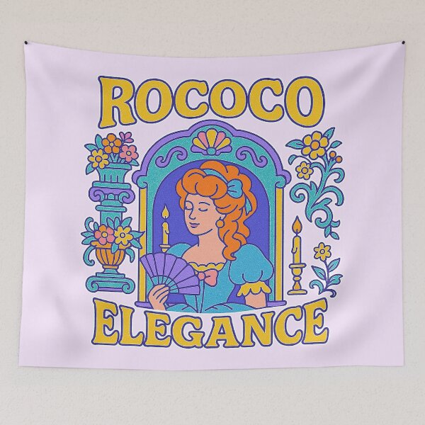 Item preview, Rococo Window Elegance Design designed and sold by zzz888.
