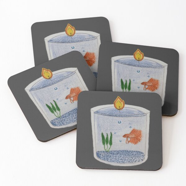 Item preview, Betta Fish Candle designed and sold by cinemou-art.