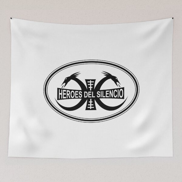 Item preview, Banda Héroes del Silencio Rock Español - Versión Negra designed and sold by Allintone.