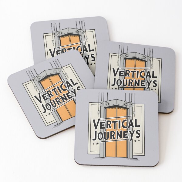Item preview, Vertical Journeys Elevator Enthusiast Elevator Lover designed and sold by KLArtzStore.