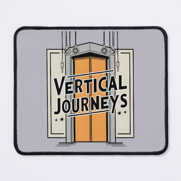 Item preview, Vertical Journeys Elevator Enthusiast Elevator Lover designed and sold by KLArtzStore.