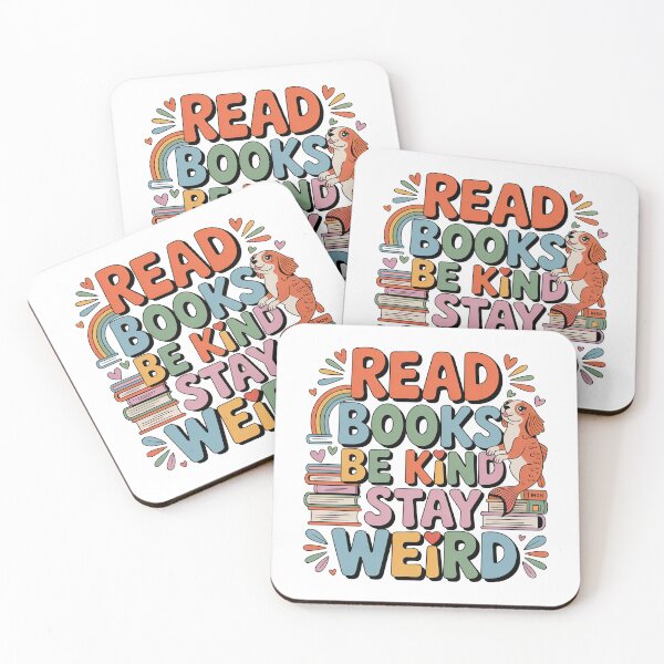 Item preview, Quirky Slogan, Read Books, Be Kind, Stay Weird designed and sold by graphic-genie.