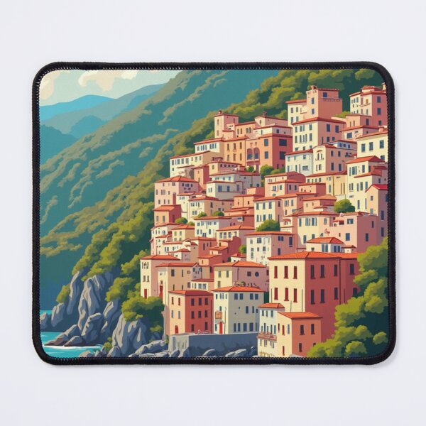 Item preview, Almafi Travel Poster, Perfect Gift for Travel Enthusiasts, Vintage Style Wall Art, Italy Wall art for home decor, Almafi print Poster designed and sold by Thegalleryshop1.