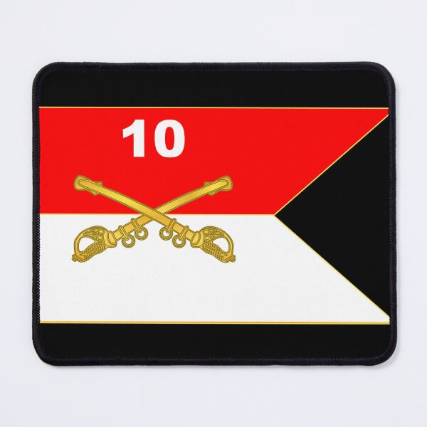 Item preview, 10th Cavalry Guidon - Buffalo Soldiers designed and sold by Military Insignia Products.