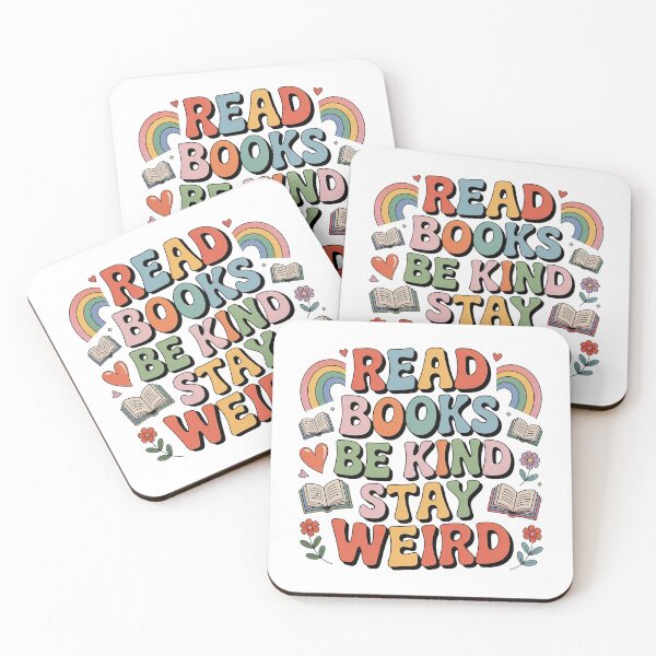 Item preview, Quirky Slogan, Read Books, Be Kind, Stay Weird designed and sold by graphic-genie.