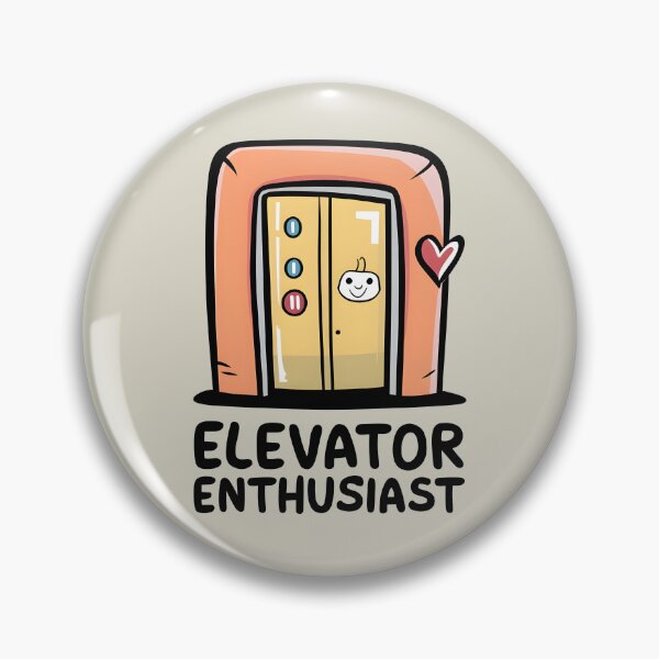 Item preview, Elevator Enthusiast: Ride with a Smile Funny Elevator Rider Elevator Lover designed and sold by KLArtzStore.