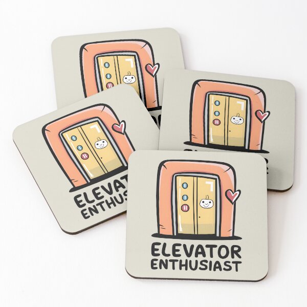 Item preview, Elevator Enthusiast: Ride with a Smile Funny Elevator Rider Elevator Lover designed and sold by KLArtzStore.