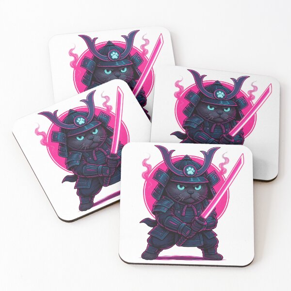Item preview, Cyberpunk Samurai Cat designed and sold by Patternicity.