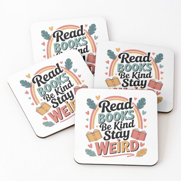 Item preview, Quirky Slogan, Read Books, Be Kind, Stay Weird designed and sold by graphic-genie.