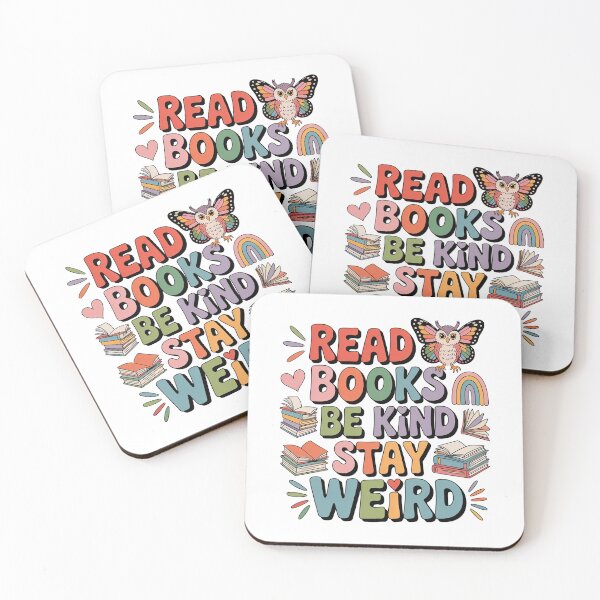 Item preview, Quirky Slogan, Read Books, Be Kind, Stay Weird designed and sold by graphic-genie.