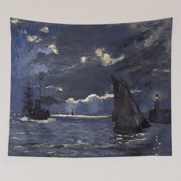 Item preview, A Seascape, Shipping by Moonlight designed and sold by Craphe.
