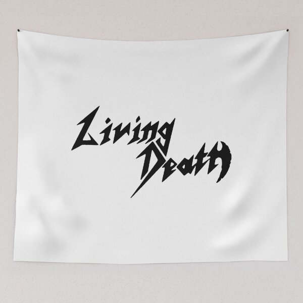 Artikelvorschau, Living Death Band Rock Deutschland - Schwarze Version entworfen und verkauft von Allintone.