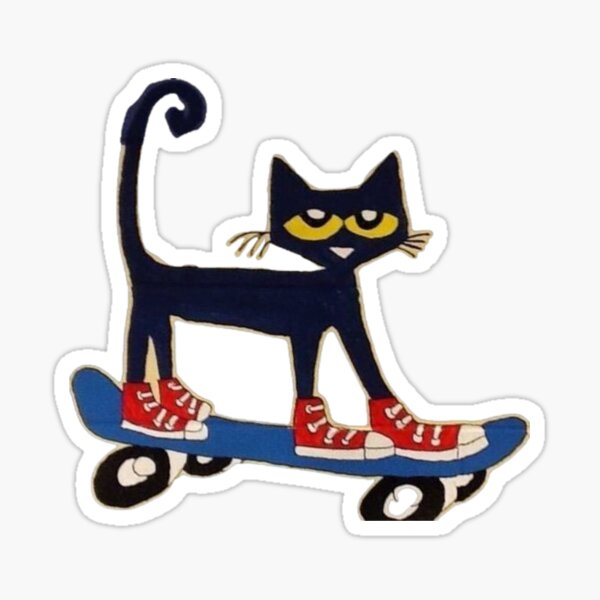 Item preview, Pete the Cat Skateboarding designed and sold by mlyllg.