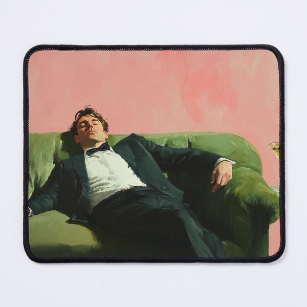 Item preview, Man on Couch with Martini designed and sold by MaxrobintOwn.