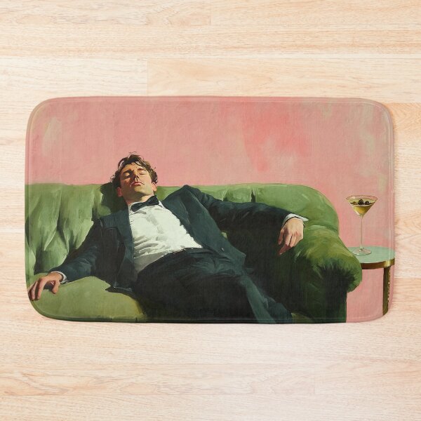 Item preview, Man on Couch with Martini designed and sold by MaxrobintOwn.