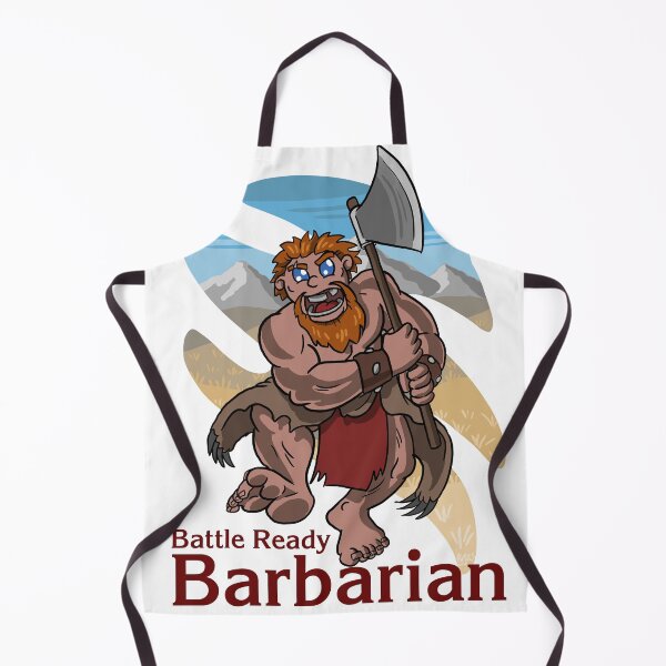 Item preview, Battle Ready Barbarian designed and sold by RonaldPMaxwell.