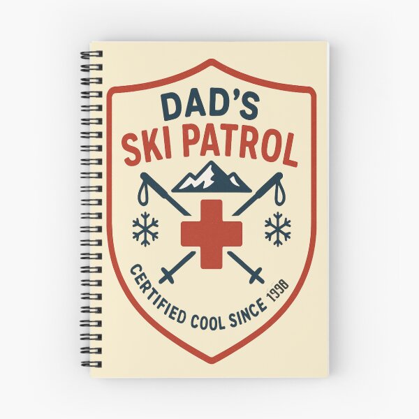Item preview, Vintage Ski Dad Patrol Badge – Cool Father’s Day Design for Skiing Lovers designed and sold by Rajasekar.