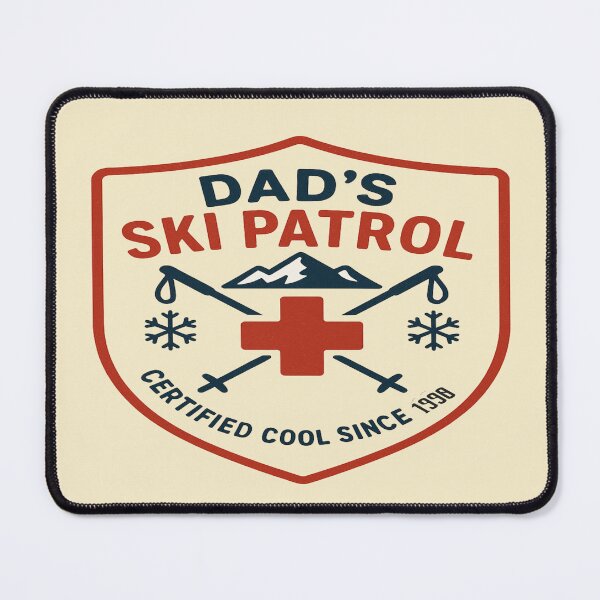 Item preview, Vintage Ski Dad Patrol Badge – Cool Father’s Day Design for Skiing Lovers designed and sold by Rajasekar.