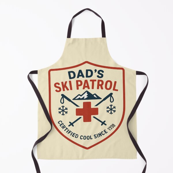 Item preview, Vintage Ski Dad Patrol Badge – Cool Father’s Day Design for Skiing Lovers designed and sold by Rajasekar.