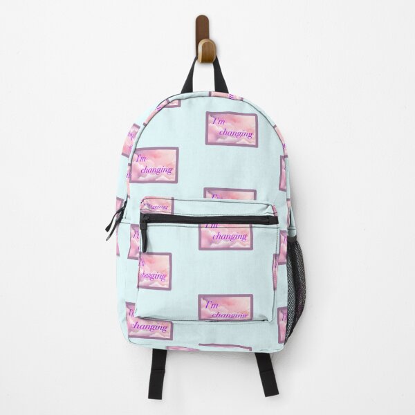 Item preview, Rectangle Pink Clouds “I’m Changing” designed and sold by CEvansArt.