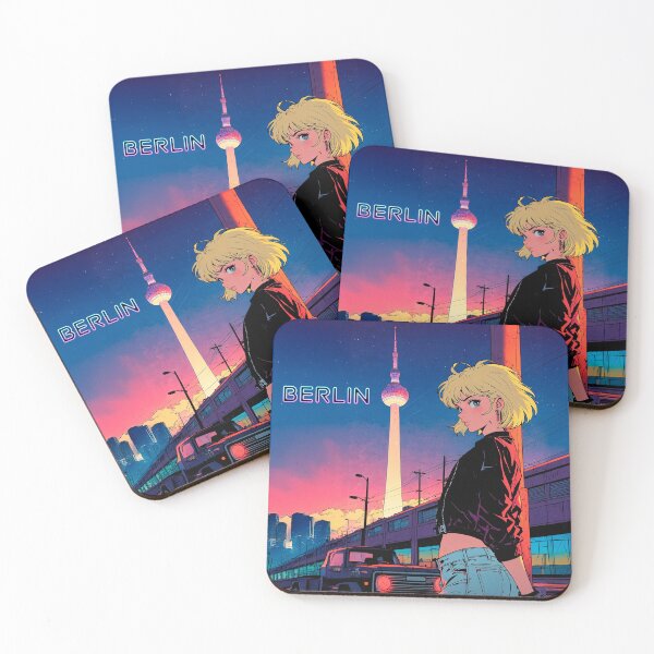 Item preview, Berlin Neon Walk – Retro 80s City Mood designed and sold by PitsFusion Retro Atlas.