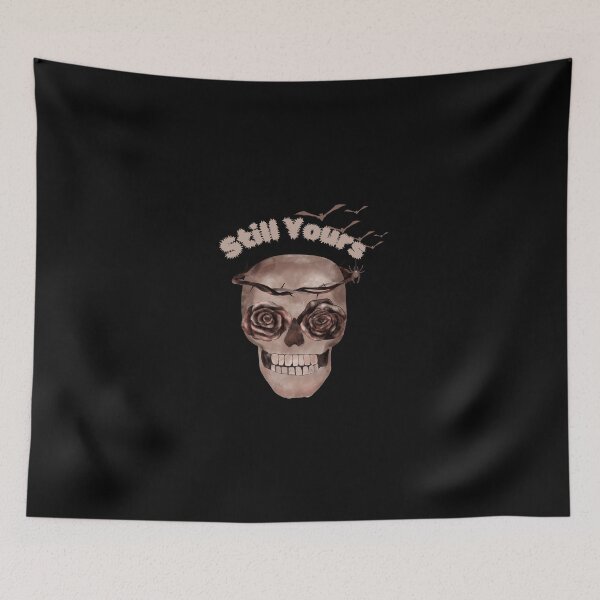 Item preview, Still Yours – Skull Face Design for Horror Lovers & Haunting Fiction Fans designed and sold by Favbookshelf by Manik.