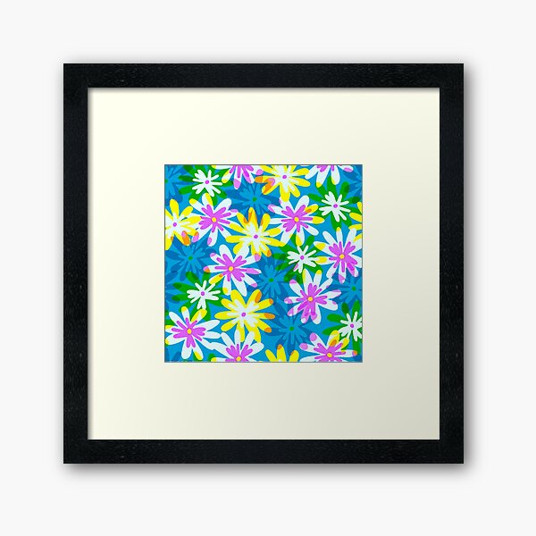 Item preview, Retro Flowers designed and sold by ViaARTfactory.