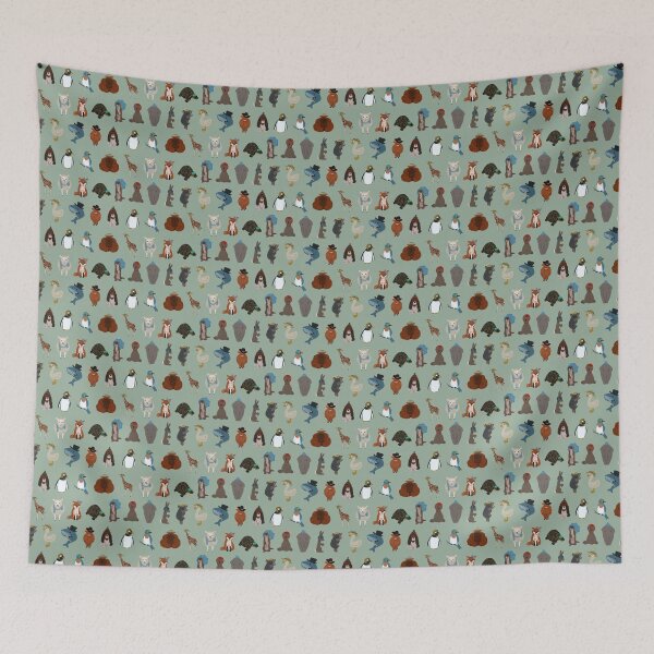 Item preview, Cute Animals Pattern designed and sold by Susannah N..