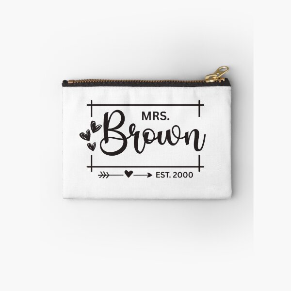 Item preview, Mrs. Brown Estimated 2000 - 25th Wedding Anniversary Gift for Her Wifey Women designed and sold by Mozaic Clothes.