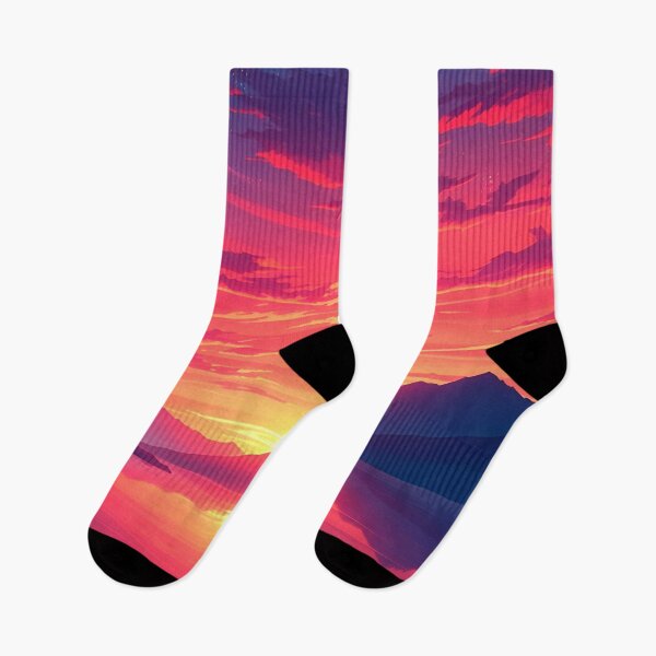 Item preview, Anime Style Sunset Scenery  designed and sold by typoinspired.