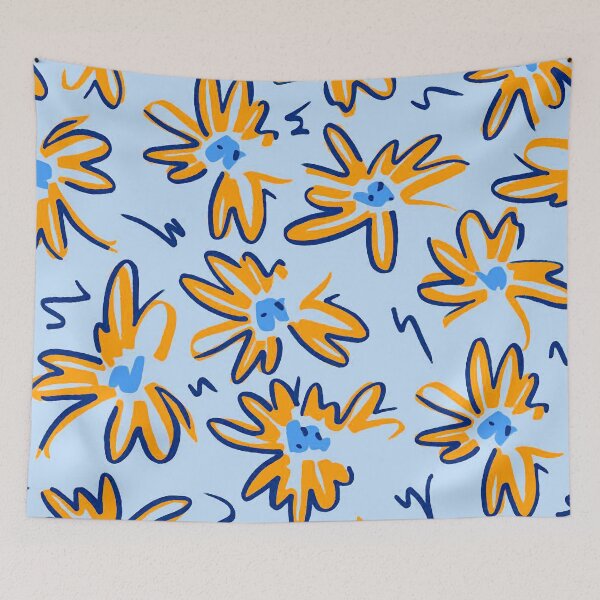 Item preview, Flower Sketch designed and sold by ViaARTfactory.