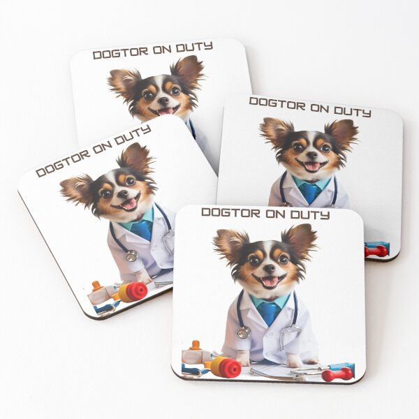 Item preview, DOGTOR ON DUTY funny dog t-shirt designed and sold by Pawblematic .