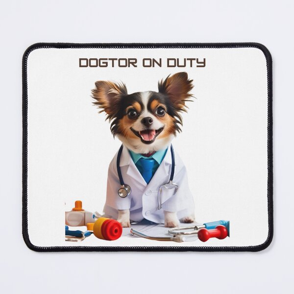 Item preview, DOGTOR ON DUTY funny dog t-shirt designed and sold by Pawblematic .