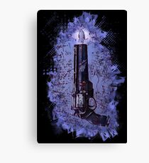 Poker Dead Man Canvas Print
