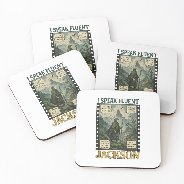 Item preview, I speak fluent JACKSON designed and sold by CultLines.