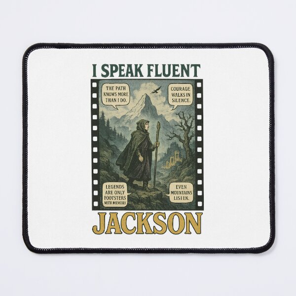 Item preview, I speak fluent JACKSON designed and sold by CultLines.