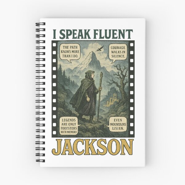 Item preview, I speak fluent JACKSON designed and sold by CultLines.