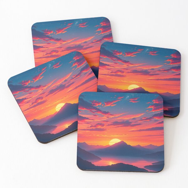 Item preview, Majestic Silhouette Sunset Scenery  designed and sold by typoinspired.