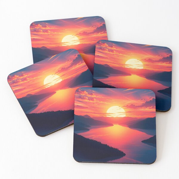 Item preview, Silhouette Sunset Scenery  designed and sold by typoinspired.