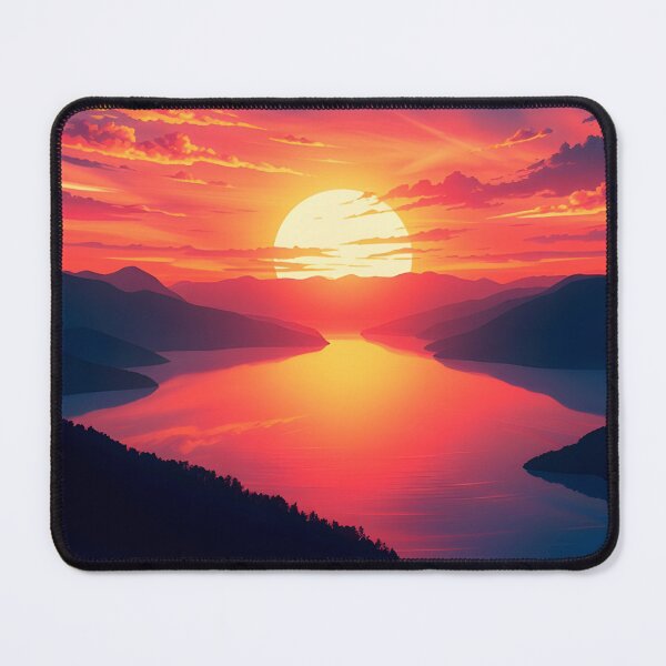 Item preview, Silhouette Sunset Scenery  designed and sold by typoinspired.