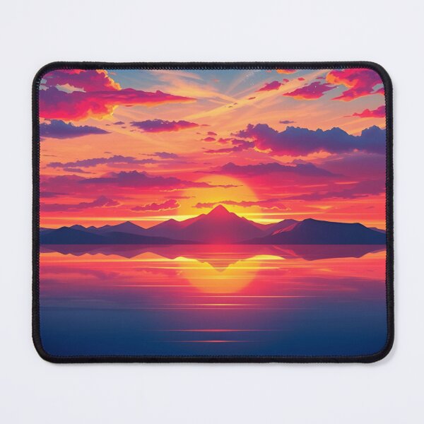 Item preview, Silhouette Sunset Scenery - Majestic Sky designed and sold by typoinspired.