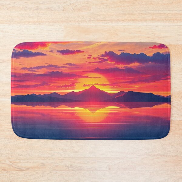 Item preview, Silhouette Sunset Scenery - Majestic Sky designed and sold by typoinspired.
